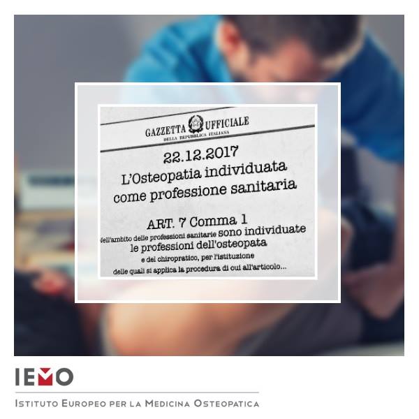 DISCRIMINAZIONE INACCETTABILE VERSO GLI OSTEOPATI CHE ESERCITINO ESCLUSIVAMENTE QUESTA PROFESSIONE
